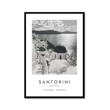 Imagem de Pôster de cidade preto e branco - impressão de viagem Roma Las Vegas Veneza Paris Sydney Amsterdam Amalfi Sanfrancisco Pintura em tela impressões de paisagem da cidade do mundo imagens de parede