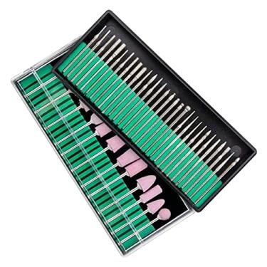 Imagem de Yinhing Conjunto de Brocas de Unhas de 42 Unidades, Pedra de Quartzo Profissional e Aço Carbono, Brocas de Lixa de Unhas Multifuncionais para Polimento e Modelagem Eficiente de Em Salão de Beleza ou Uso Doméstico