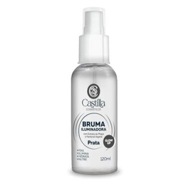 Imagem de Bruma Iluminadora Prata Castilla 120mL – Fixa, Hidrata e Ilumina com Pitaya e Pantenol Vegetal