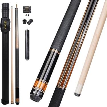 Imagem de CUEELF Bastão de taco de sinuca de baixa deflexão feito à mão para taco de bilhar profissional para tacos de bilhar para adultos