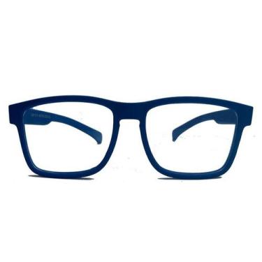 Imagem de Oculos Para Grau Infantil Silicone Borracha Flexível Resiste, Único, A