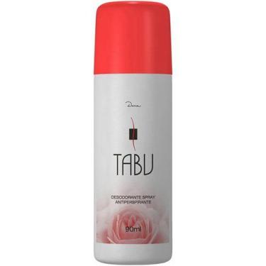 Imagem de Desodorante Tabu Spray Tradicional 90ml - FarmaViver