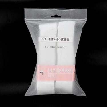 Imagem de Ymiko Almofadas de Algodão Macio para Remoção de Maquiagem e Cuidados Com a Pele, Toalhetes de Limpeza Facial Suaves (Pacote grande de 1000 peças)