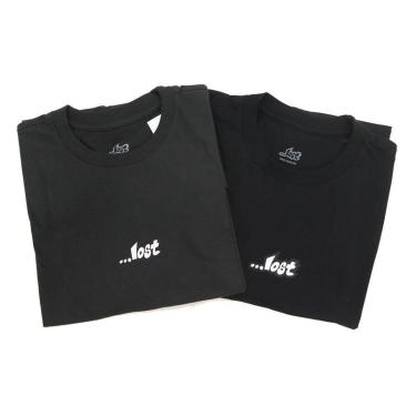 Imagem de Camiseta Lost Branding - Cinza/Preto (Kit com 2 camisetas)-Masculino