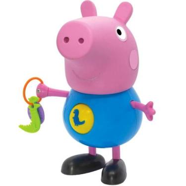 Imagem de Brinquedo Educativo Boneco George Atividades da Peppa - Elka