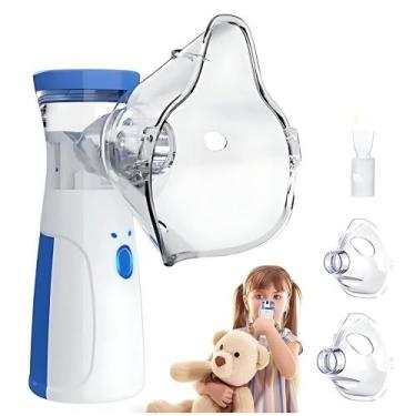 Imagem de Nebulizador Inalador Ultrasonico Portatil Adultos e Crianças - Mesh