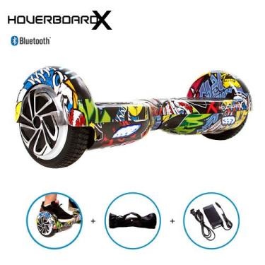 Imagem de Hoverboard Adulto 6,5 Polegadas Som Bluetooth Hip Hop Grande - Hoverbo