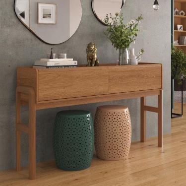 Imagem de Aparador Com 2 Gavetas Elegance Jequitiba - Lukaliam