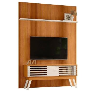 Imagem de Painel Bancada Tv 65 Polegadas 245x179Cm Premium Madetec.