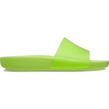 Imagem de Crocs Sandália feminina Splash Slide, Limeade, 33