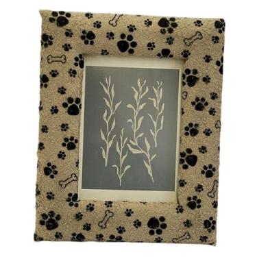 Imagem de Wswqop Photo Photo Frame Photo Exibir colecionando a decoração de moldura de imagem decorativa para a estante de estante de estante de estante de estante, Cáqui, 20.5cmx25.5cm