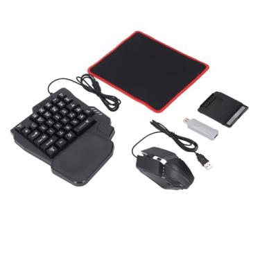 Imagem de Cryfokt Conjunto de Mouse e Teclado para Jogos Com Pistola de Pressão Inteligente Conexão Rápida para Experiência de PC No Celular