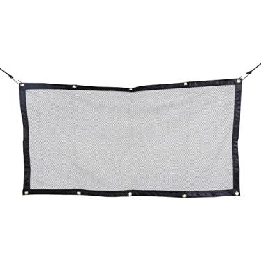 Imagem de Barreira para Cães em Carros Pets SUV Veicular de Malha Transparente Separador Caminhões Divisor Carro Fácil Instalar Alta Dirigindo com Segurança Crianças e