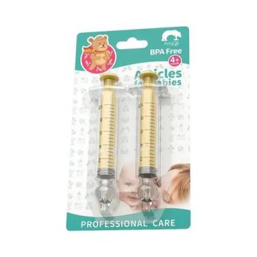 Imagem de Aspirador Nasal Para Bebês Seringa 10ML/20ML Limpador De Nariz Irrigad