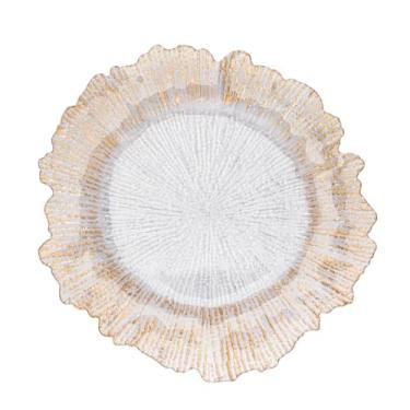 Imagem de WOLFF - Sousplat de Plástico com Fios de Ouro 33cm
