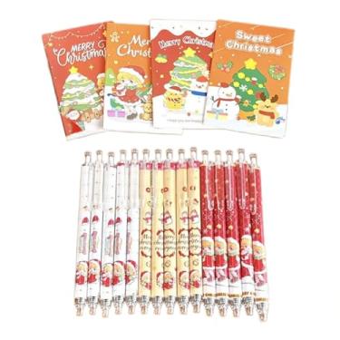 Imagem de Kit De Material Escolar De Cartoon,Para Crianças Canetas De Gel - Férias - Conjunto Para Presente De Natal Recompensa Escolar Festa De São Nicolau Saco De Surpresas