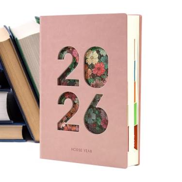 Imagem de Agendas De Planejamento Mensal - Organizador de Agenda Portátil - De Agenda E Notas 2026 - Para Escola, Professores, Estudantes, Universidade, Escritório, Trabalho, Casa E Negócios