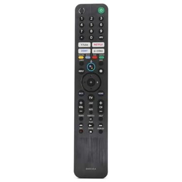 Imagem de Controle remoto RMF-TX520U compatível com Sony Bravia – Controle de voz, Bluetooth/IR, fácil configuração – Funciona com Bravia Smart TV, Android/Internet TV Modelos X800H, X900H, X950H, A8H, Z8H