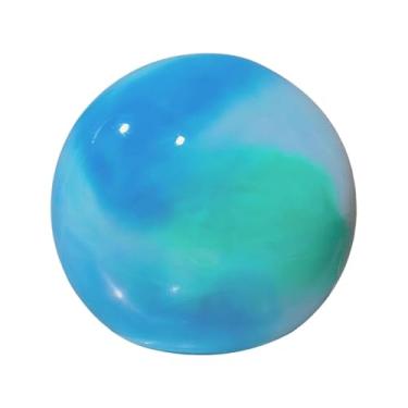 Imagem de menolana Bola de Ginástica Rítmica Inflável e de 18cm, Ideal para Exercícios, Competições e Performance, Azul-marinho