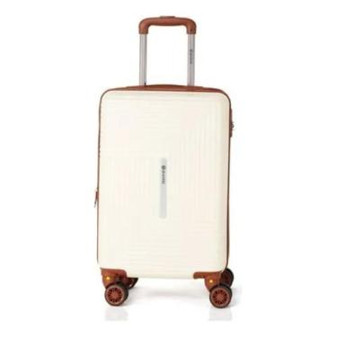 Imagem de Super Promoção Mala De Bordo 10kg Rodas Dupla 360 - YQAPICE, Bege