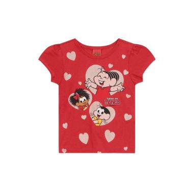 Imagem de Blusa infantil menina da Turma da Mônica Brandili