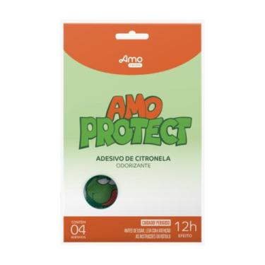 Imagem de Amo Protect adesivo de citronela repelente c 4 un - Babydeas