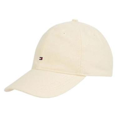 Imagem de Boné Tommy Hilfiger Flag Oxford 6 Panel Bege-Masculino