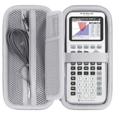 Imagem de RIYADAone Capa rígida de substituição para Texas Instruments TI-84 Plus CE/TI-84 Plus/TI-Nspire CX II CAS/TI-Nspire CX II/TI-83 Plus/TI-89 Titanium/TI-85 / TI-86 Color Graphing Calculator (caixa