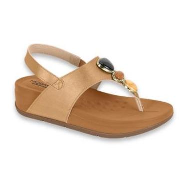 Imagem de Sandalia Papete Modare Feminino Casual Detalhe Pedras Conforto Esporao Ref: 7207.102-Feminino