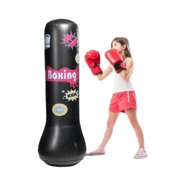 Imagem de Saco De Boxe Inflável Para Crianças Em PVC, Brinquedo De Treinamento D