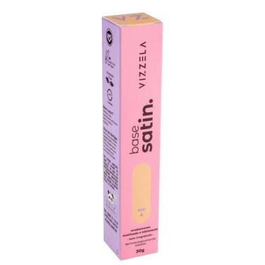 Imagem de Vizzela Base Líquida Satin 04 - Vizzela Cosméticos
