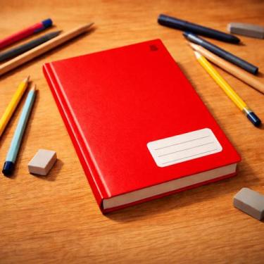 Imagem de Caderno Universitário Costurado 1 Materia 96 Folhas Pautado Capa Dura 