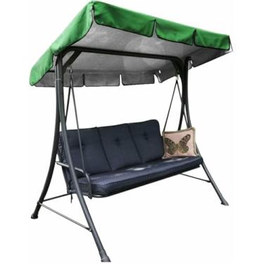 Imagem de Cobertura Superior Da Cadeira De Balanço De Substituição Do Dossel Do Balanço Do Pátio, Dossel Do Pára-Sol Do Parque Infantil ~/