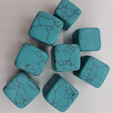 Imagem de Decoração de casa natural calaita verde turquesa calaita cascalho cristal pedra quartzo amostra tanque jardim vaso decoração pedras pedras