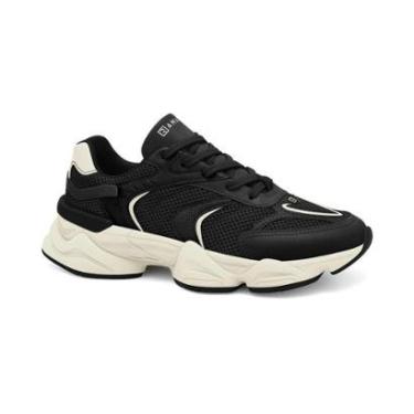 Imagem de Tênis Casual Esportivo Feminino Ramarim Preto Square-Feminino