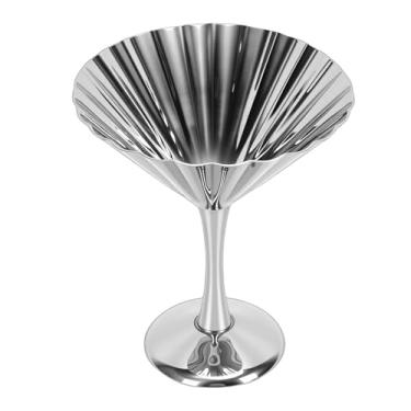 Imagem de SUNGOOYUE Tigela de Sorvete de Aço Inoxidável, Copo de Sobremesa Elegante de 200ml, Prato de Servir Com Pés Brilhantes e Suaves, Com Colher, para Pudim, Iogurte, Salada de Frutas, Festa