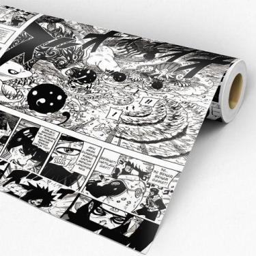 Imagem de Papel De Parede Anime Mangá Naruto - 3,00x0,50m - DEKAL DECOR