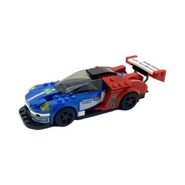 Imagem de Conjunto De Blocos De Montar De Carro De Corrida Para Crianças, Brinqu