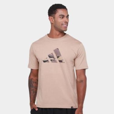 Imagem de Camiseta Adidas Gráfica Camo Logo Masculina-Masculino