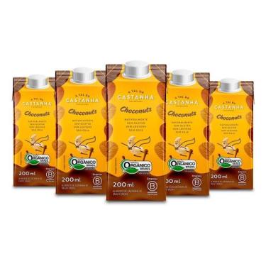 Imagem de Achocolatado Vegano Choconuts A Tal Da Castanha Kit 5 Unid