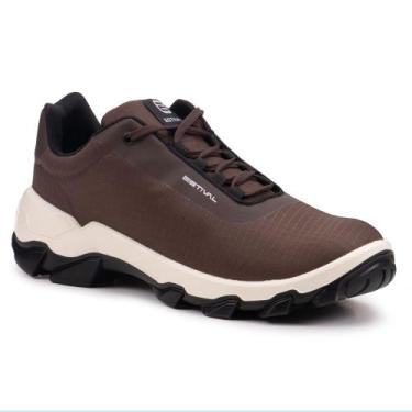 Imagem de Sapato de Segurança Hybrid Move Brown Estival - Marrom - Biqueira PVC 