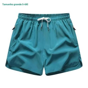 Imagem de Shorts De Corrida Masculinos 3/4 Respiráveis, De Secagem Rápida, Absor
