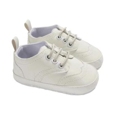 Imagem de Sapatos De Caminhada Para Bebês Com Solado Macio Estilo Britânico Prim