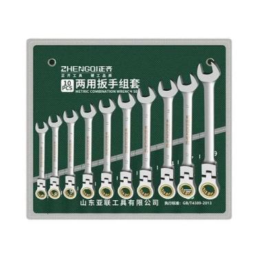 Imagem de Conjunto De Chaves Combinadas De Catraca Ativa De Dupla Utilização Par