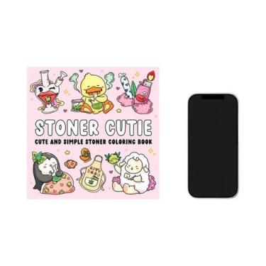 Imagem de Livro De Colorir Para Adultos Com Animais Fofos, 24 Páginas, Prática D