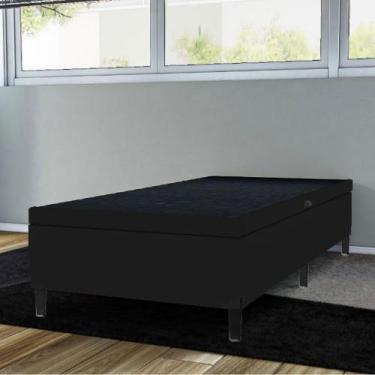 Imagem de Base Box Bau solteiro Itaflex 0,88x1,88x0,44, Preto