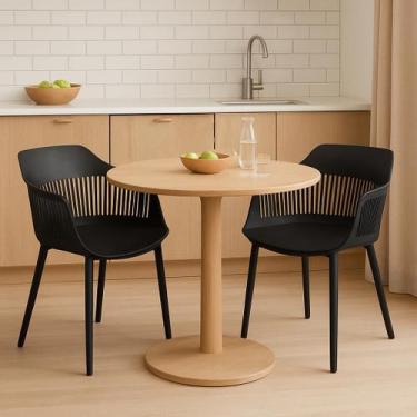 Imagem de Kit 2 Cadeiras de Jantar Estofada Marcela Montreal 140PP 2 Unidades Pr