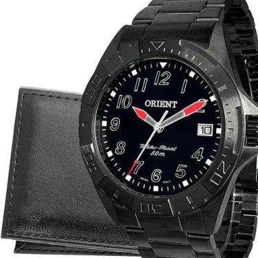 Imagem de Relógio Orient Masculino Preto 1 Ano De Garantia Original