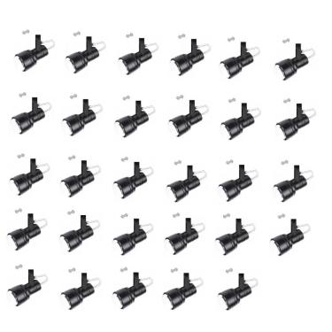 Imagem de Kit 29 Spot Trilho Perfilado Eletro calha Par20 Bulbo OL4