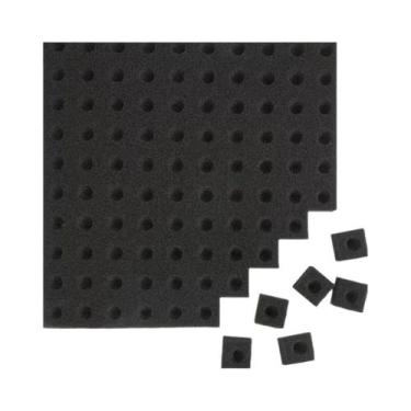 Imagem de 100 Peças De Esponjas Hidropônicas Para Cultivo De Mudas, Vasos E Band